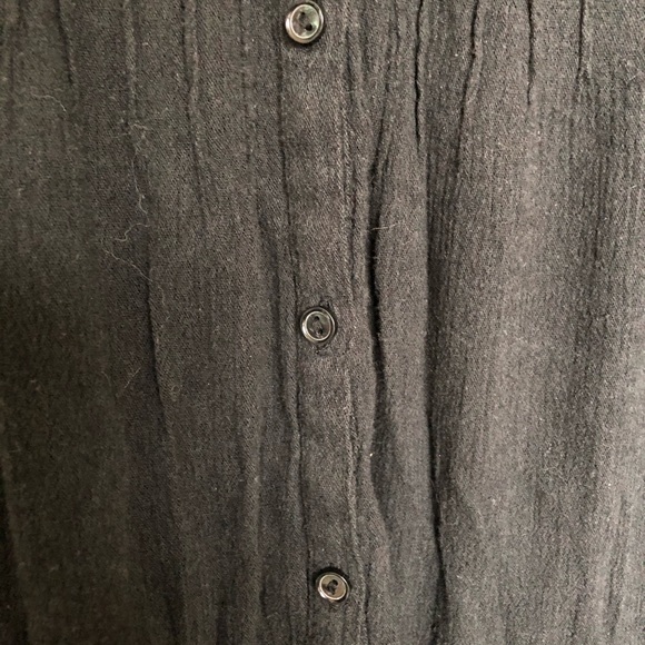 American Eagle Outfitters Boho Black Top - Picture 6 of 6